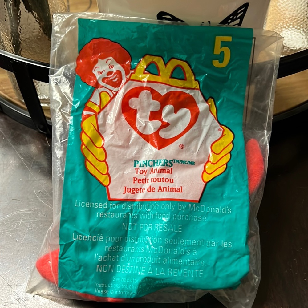 TY Teenie Beanie Babies Pinchers